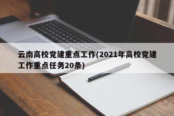 云南高校党建重点工作(2021年高校党建工作重点任务20条)